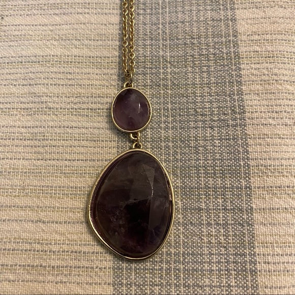 Talbots Long Pendent Necklace - Picture 8 of 10